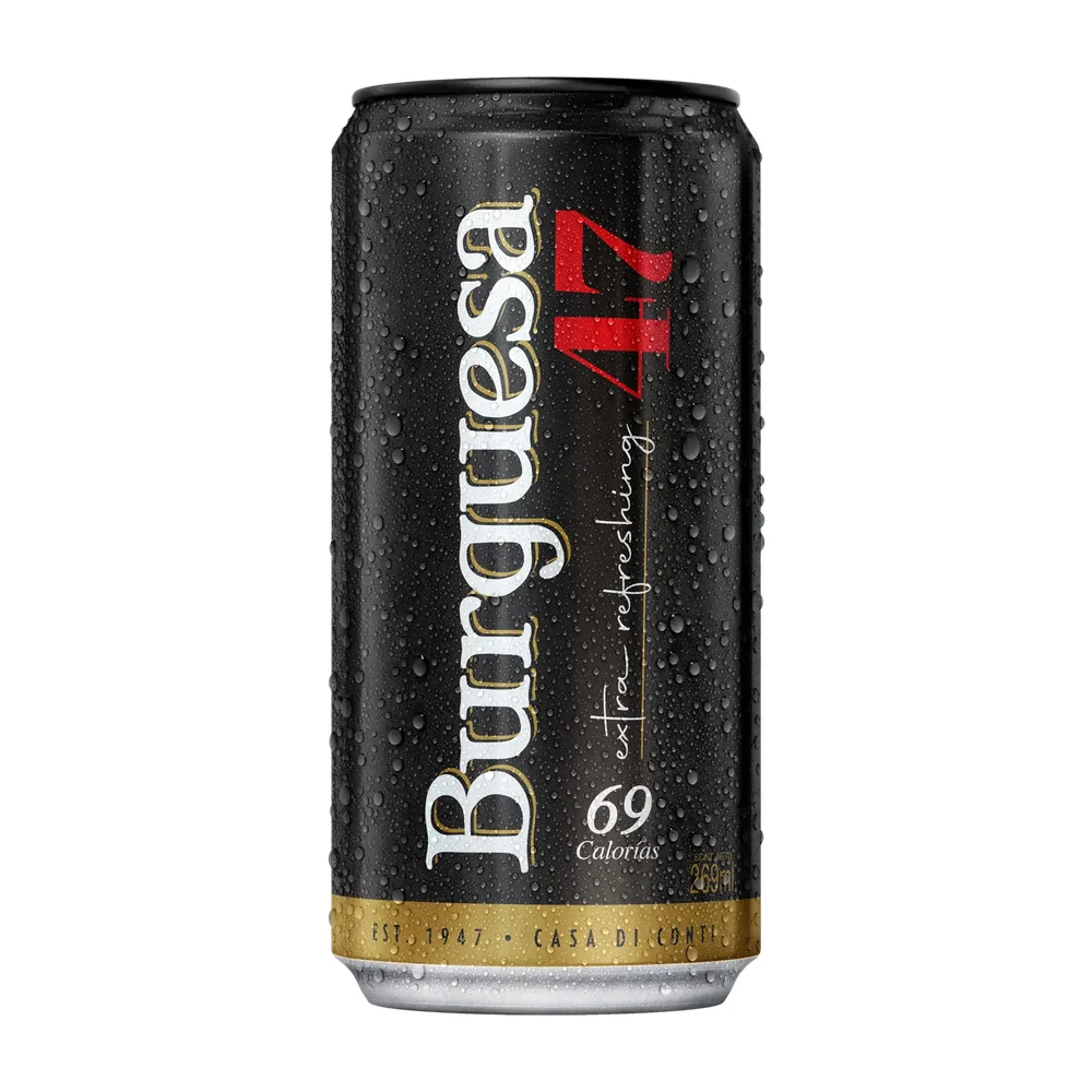 CERVEZA BURGUESA 47 15X269ML LATA