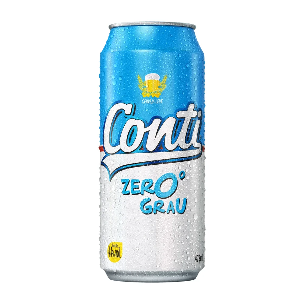 CERVEZA CONTI ZERO GRAU 12X473