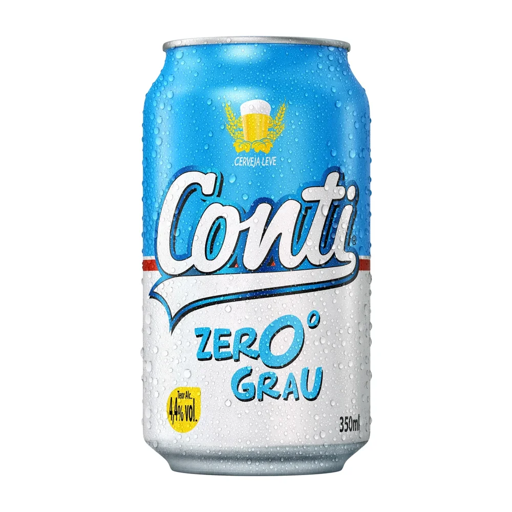CERVEZA CONTI ZERO GRAU 12X350 ML LATA