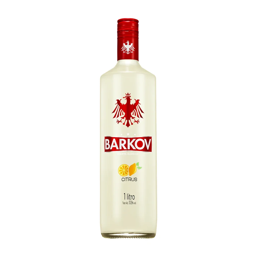 VODKA BARKOV CITRUS 6X1000 ML