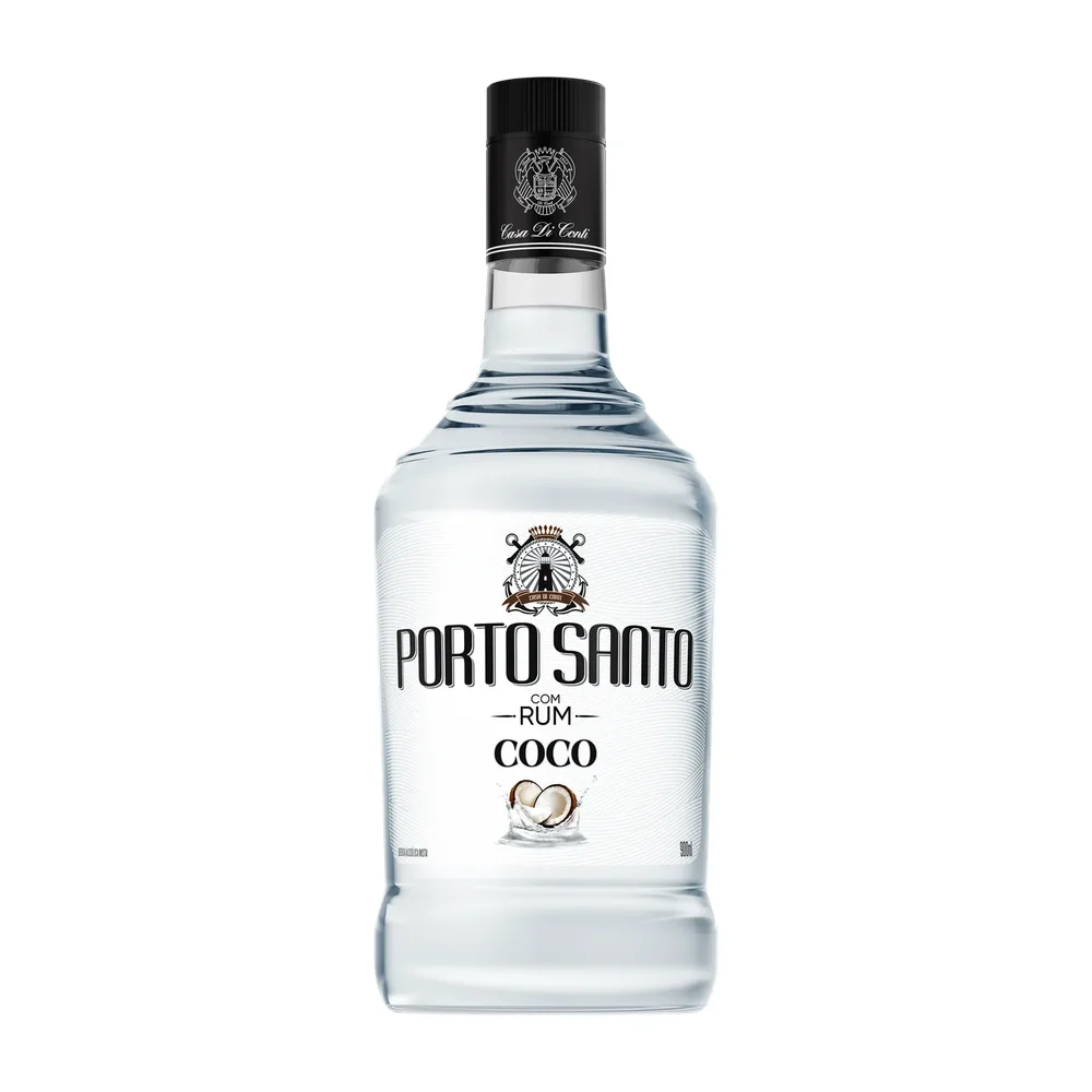 RUM PORTO SANTO COCO 6X900ML VDR DESCARTAVEL