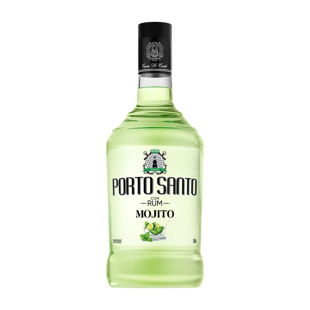 RUM PORTO SANTO MOJITO 6X900ML VDR DESCARTAVEL