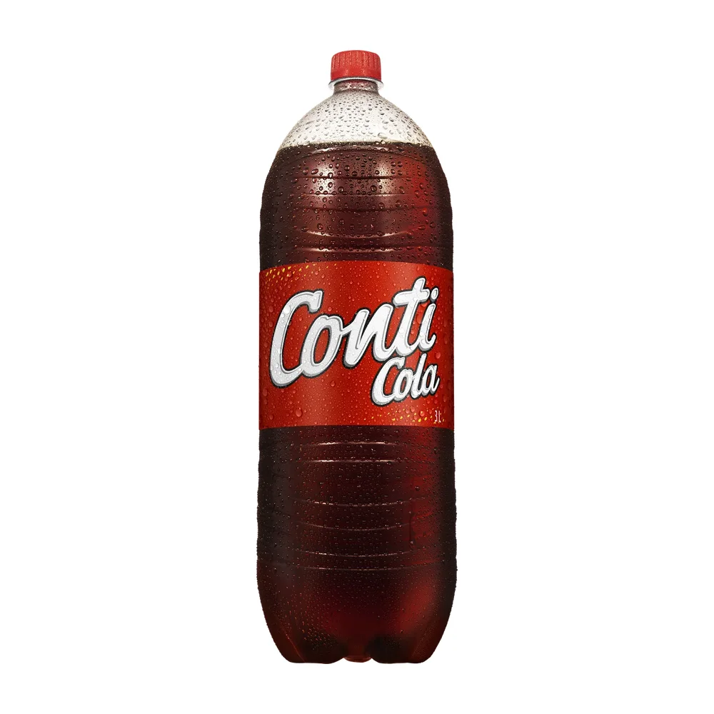 GASEOSA CONTI COLA 6X3 LITROS PET DESC.