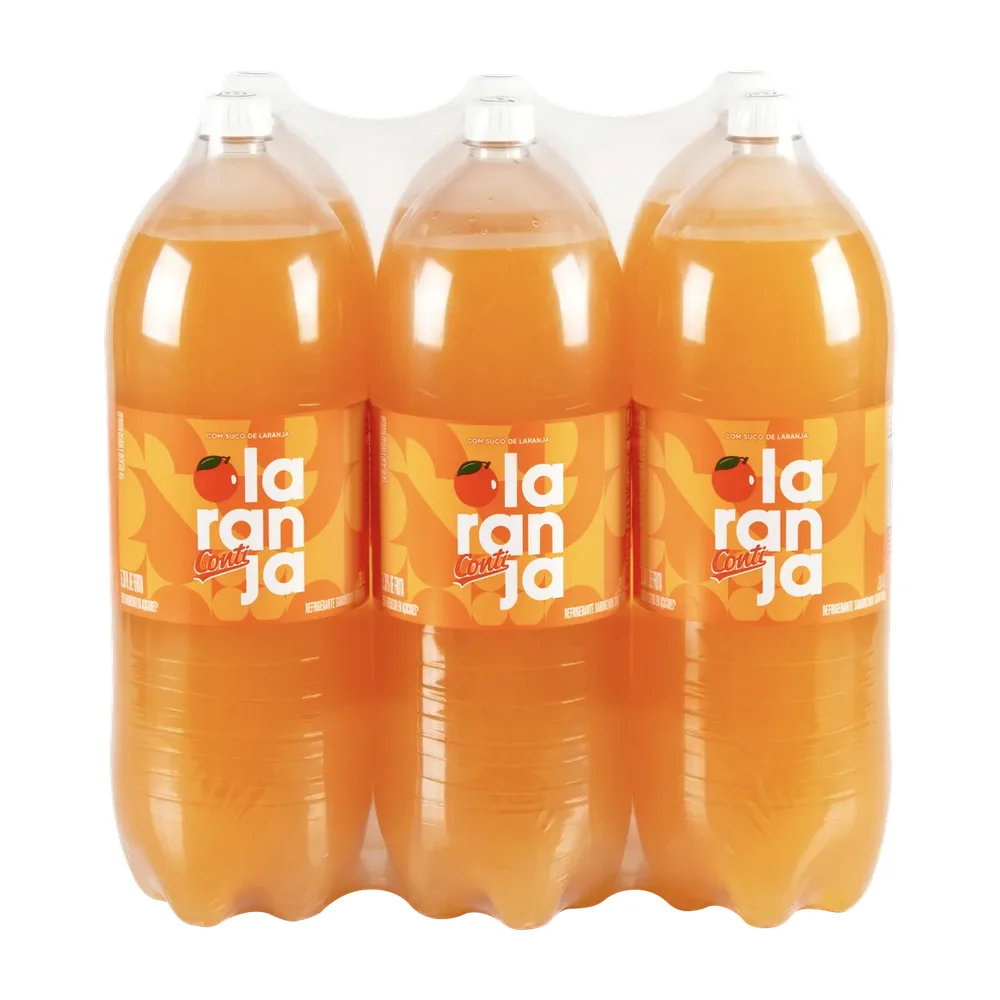GASEOSA CONTI NARANJA 6X3 LITROS PET DESC.