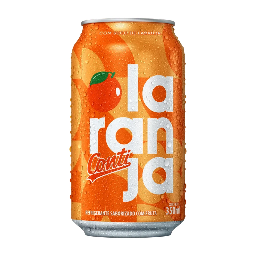 GASEOSA LARANJA CONTI 12X350ML
