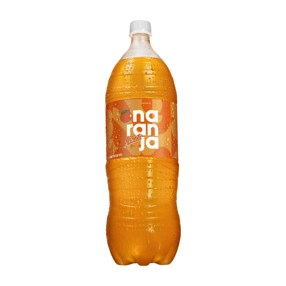 GASEOSA NARANJA CONTI 6X2000ML