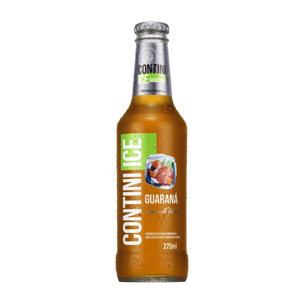 CONTINI ICE GUARANA 6X275ML - VIDRO DESCARTAVEL