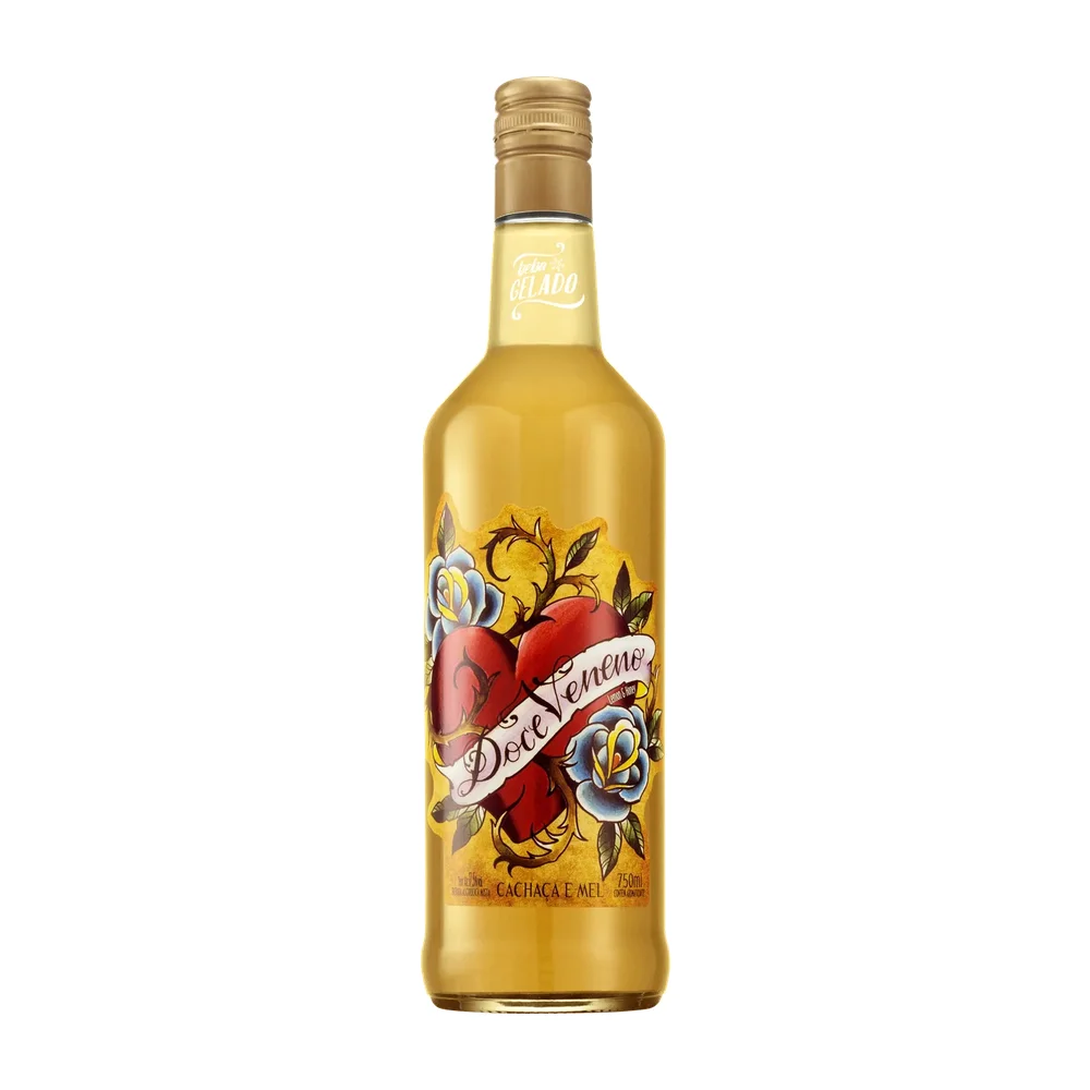 DOCE VENENO 6X750ML - VIDRO DESCARTAVEL